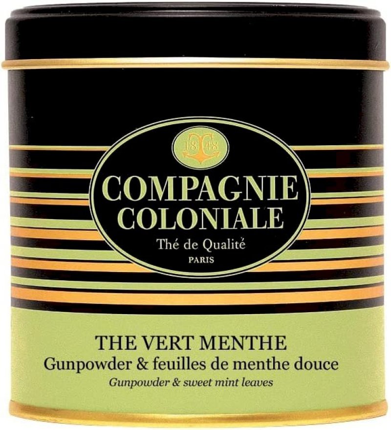 Boite Métal Thé Vert Menthe 100g