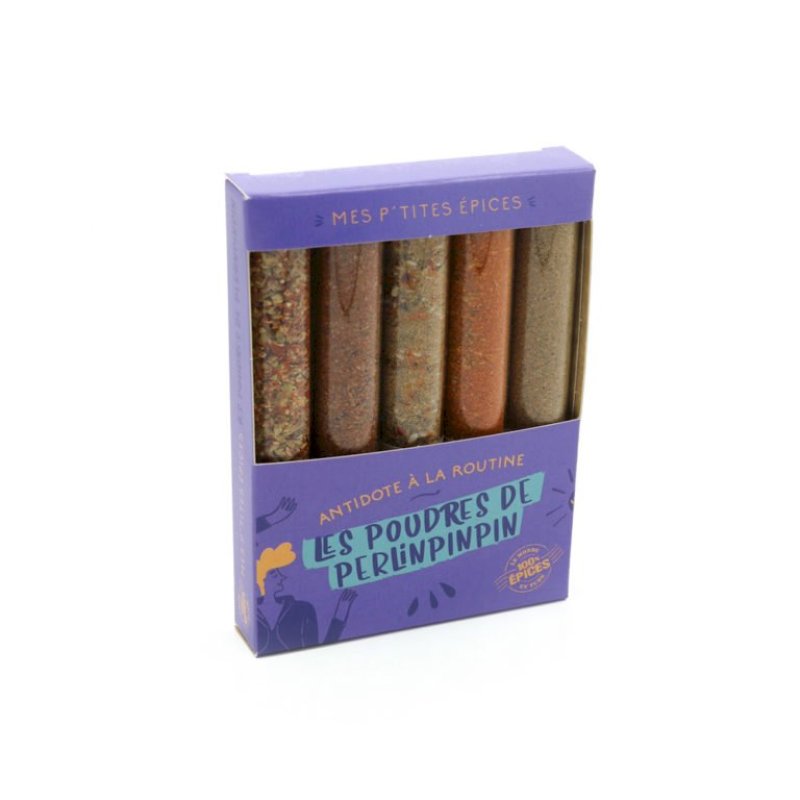 Coffret épices "Les poudres de Perlinpinpin"