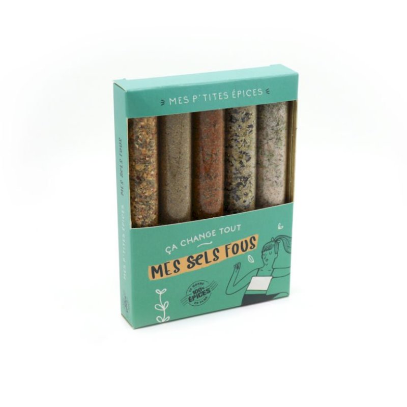 Coffret sels "Mes sels fous"