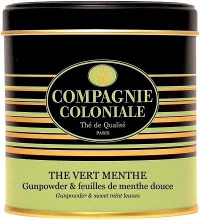 Boite Métal Thé Vert Menthe 100g