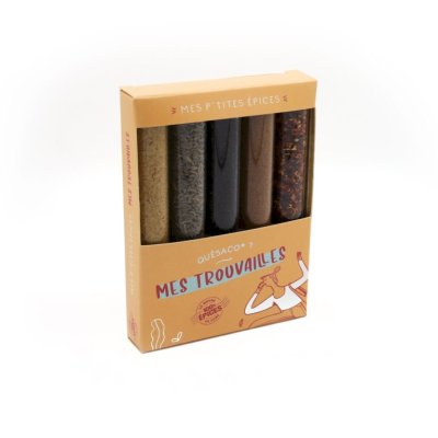 Coffret épices "Mes trouvailles"